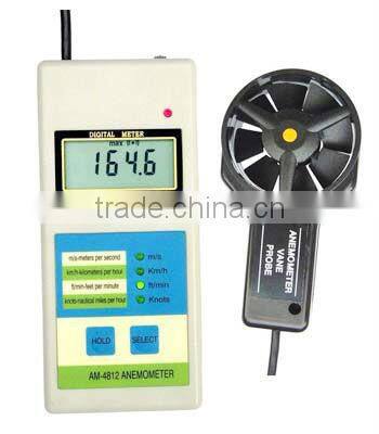 Digital Anemometer AM-4812,handheld anemometer, wind anemometer,