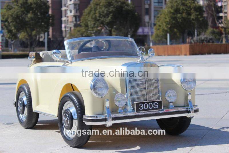 Kids Remote Ride On Car Mercedes Licensed With EVA Soft Wheels