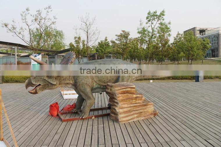 Amusement Park walking animatronic dinosaur electric rides