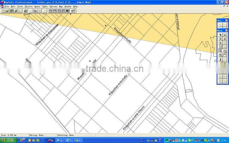 Argentina digital mapinfo map