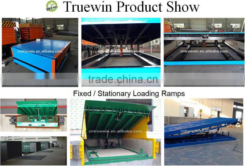 Full automatic 3t-12t hydraulic cylinder dock leveler