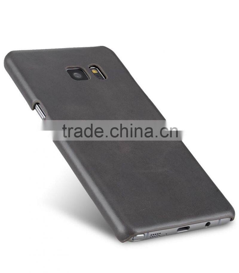 Snap Cover Mobile Phone Case Premium Leather Case for Samsung Galaxy Note 7