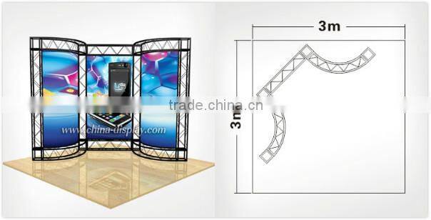 China iron truss trade show display stand