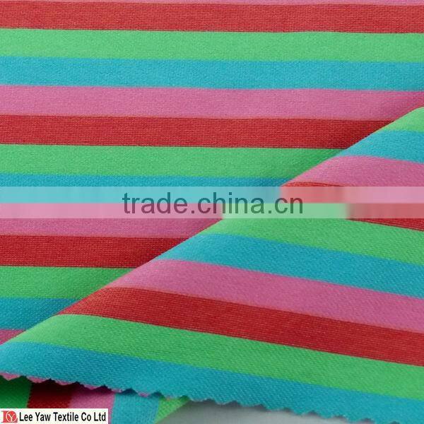 91% polyester 9% Lycra Oxford fabric with finished permanent wicking yarn