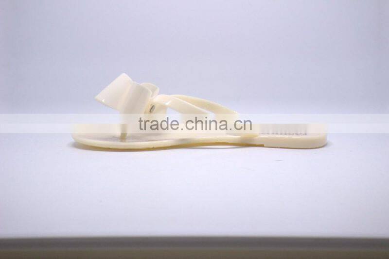 fashion women summer bowknot flat flip flop slipper