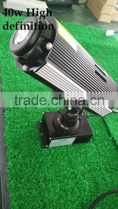 China best selling hot style 40 w Ip65 LED ads projection lamp,funny lights,christmas lights,high heat disipation,