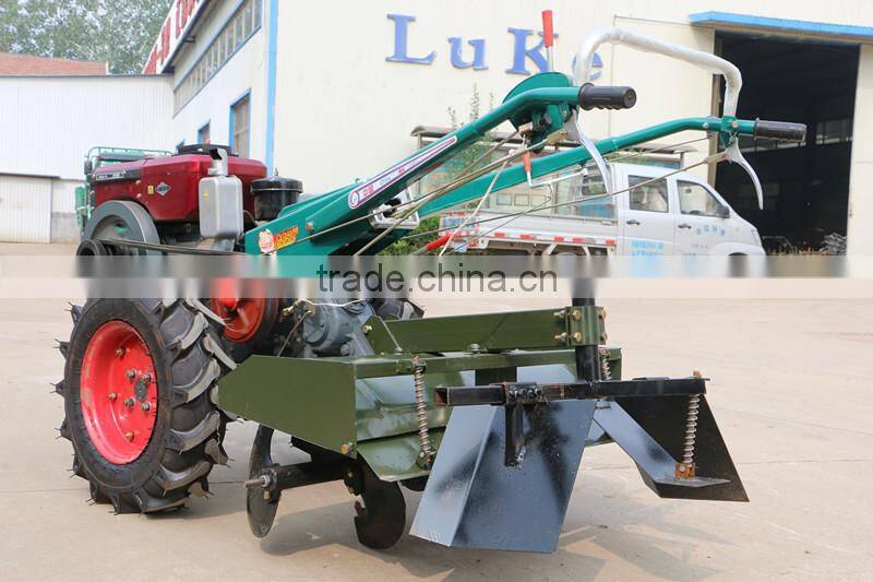 good quality diesel walk behind tractor 15hp diesel durable usage