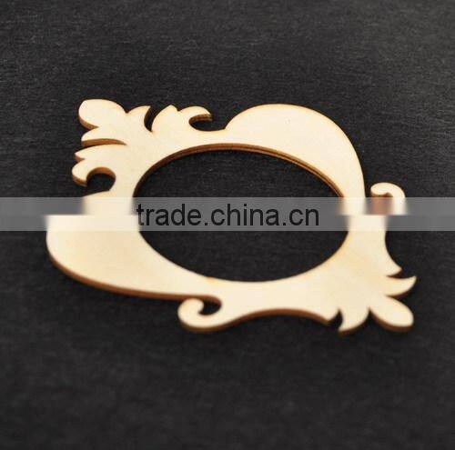 wood veneer frame for decoration