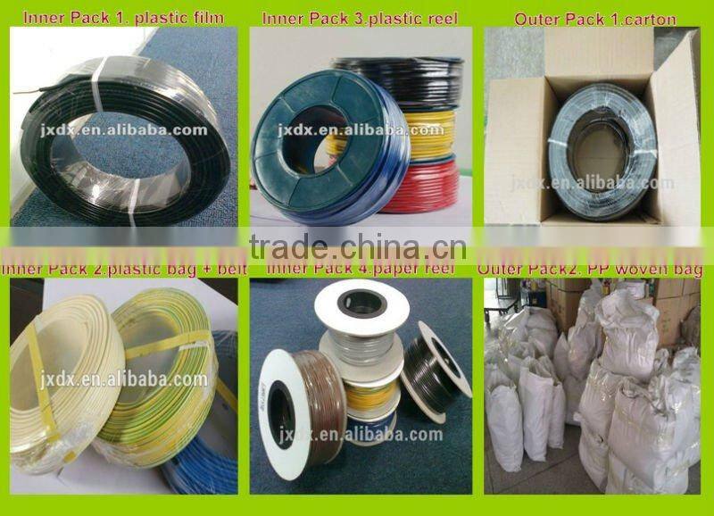 China 1.5mm2 2.5mm2 electrical wire 450/750V