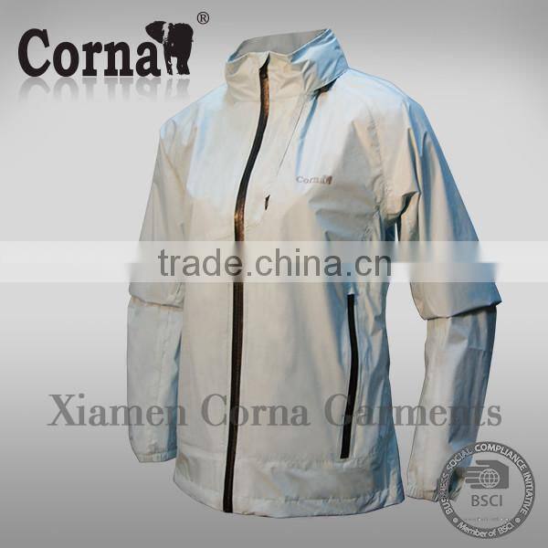 New fashion design sport cycling lightweight waterproof soccer winter jacket