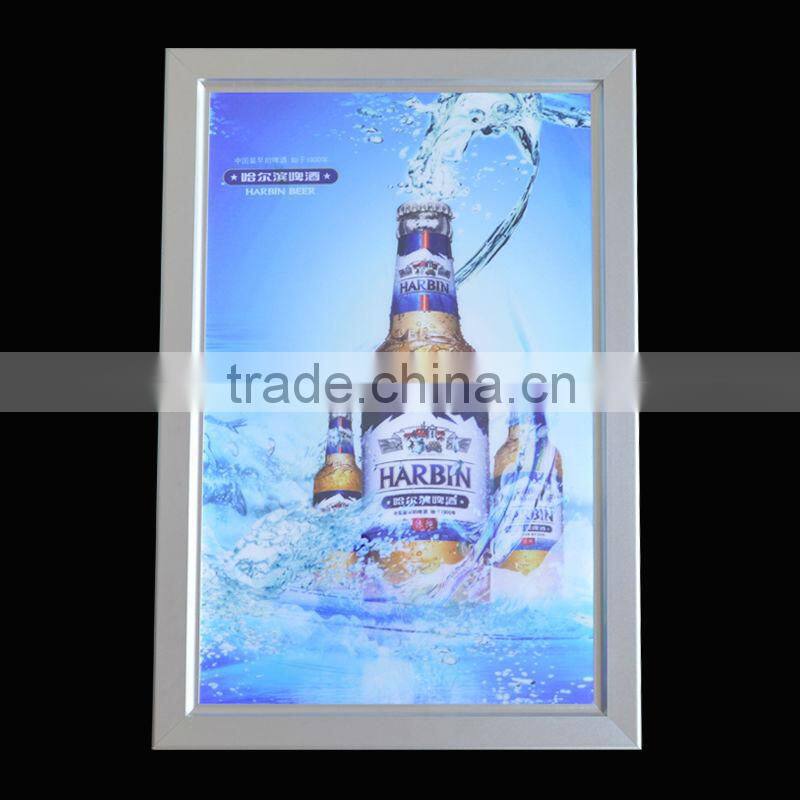 A1 A2 LED Aluminum Snap Frame Click Frame Lightbox