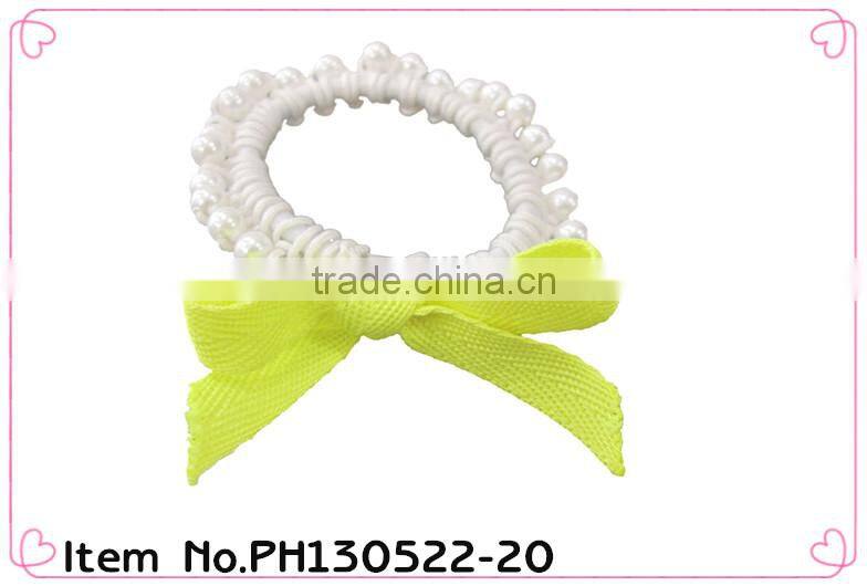 rainbow colored hair rubber bands