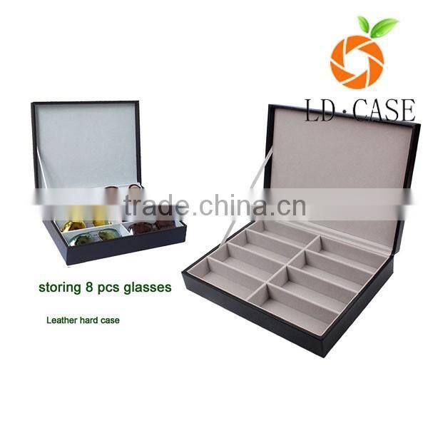 China Product 2016 Printing Cloth Hard Sunglasses Case Display Carrying Box