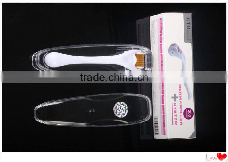 GTO 200 needles skin roller derma roller for face messager