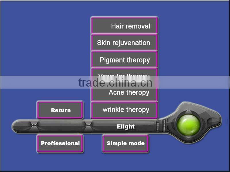 Multi function E-light&RF skin care equipment