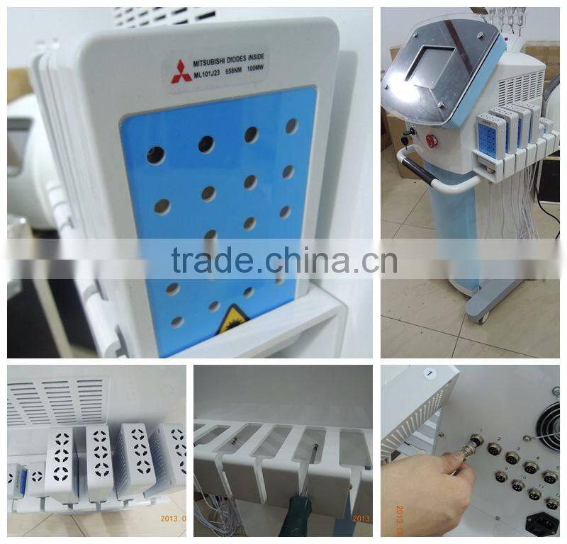 Portable weight loss fast lipo reductuion 650nm laser fat burning body slimming equipment