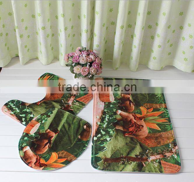 Our Services Cheap polyester microfiber absorbent bathmat bathroom rug with anti slip backing