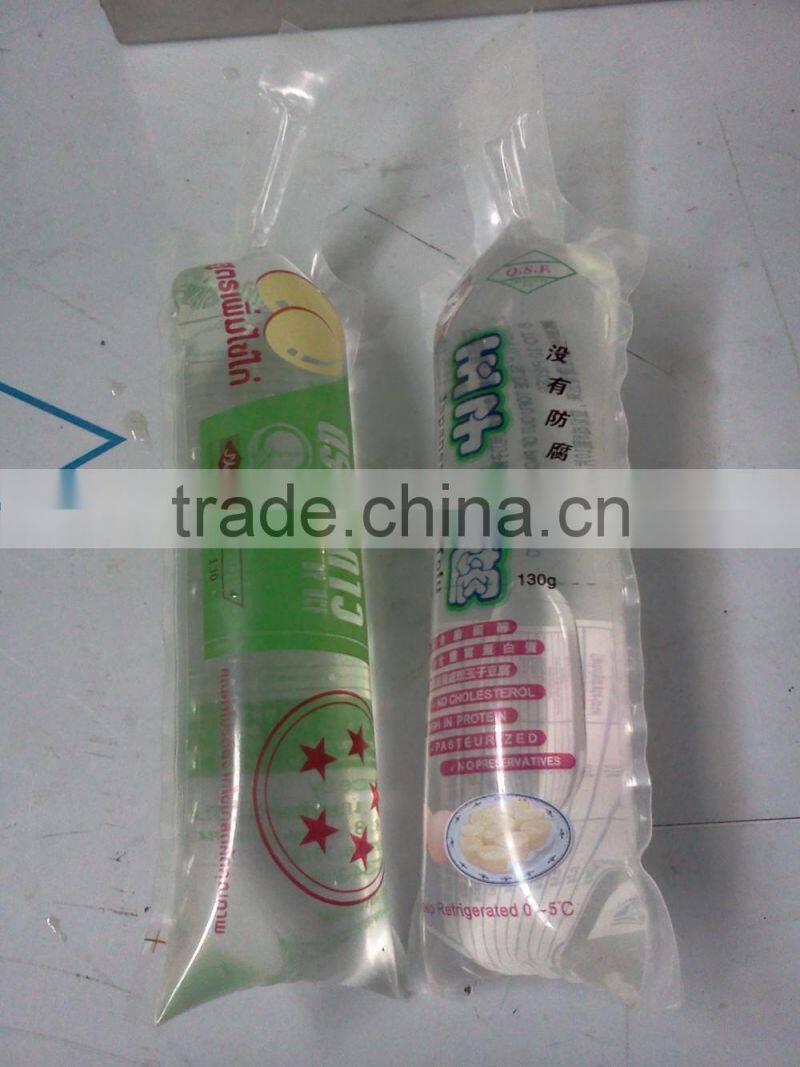 small scale japanese tofu filling machinery /bag tofu machine