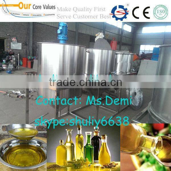 stainless steel edible oil refining machine cooking oil processing machine