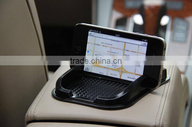 Black Car Dashboard Sticky Pad Mat Anti Non Slip Gadget Mobile Phone GPS Holder Interior Items Accessories