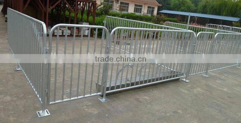 Hot Dip Galvanised Pig Farm Fattening Stall