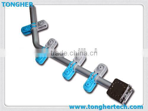 High quality double galvanization iron steel metal pole for electric fence system