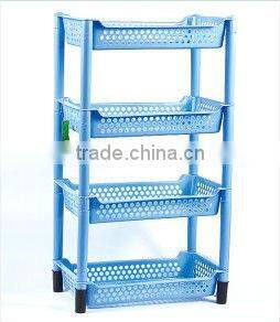 Four Layer Plastic Rack