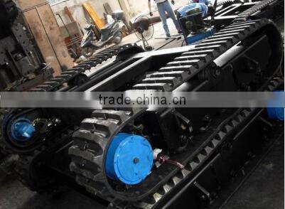 Mini Excavator Rubber Track Undercarriage for Earth Moving Machine/Rubber Track Chassis for Dilling Machine/Crawler Machine