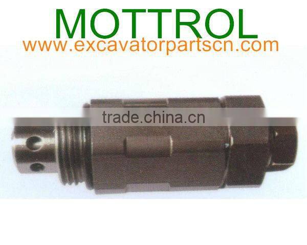 Excavator parts : relief valve/main valve /service valve used for EC/PC/EX/SK/HD/R/DH