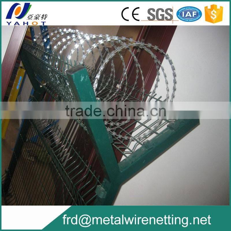 2017 Concertina razor fence machine razor wire machine