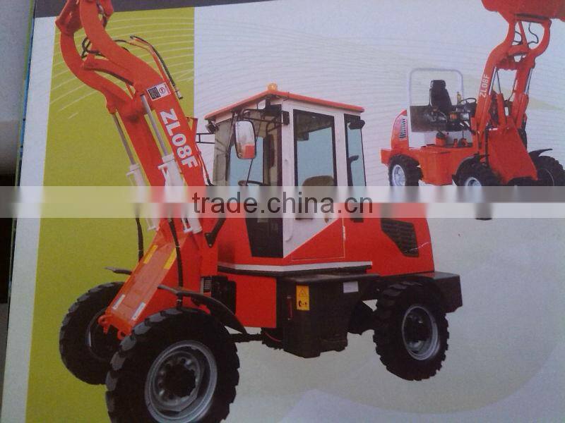 Dongye multi- function Mini Wheel Loader with CE Certified