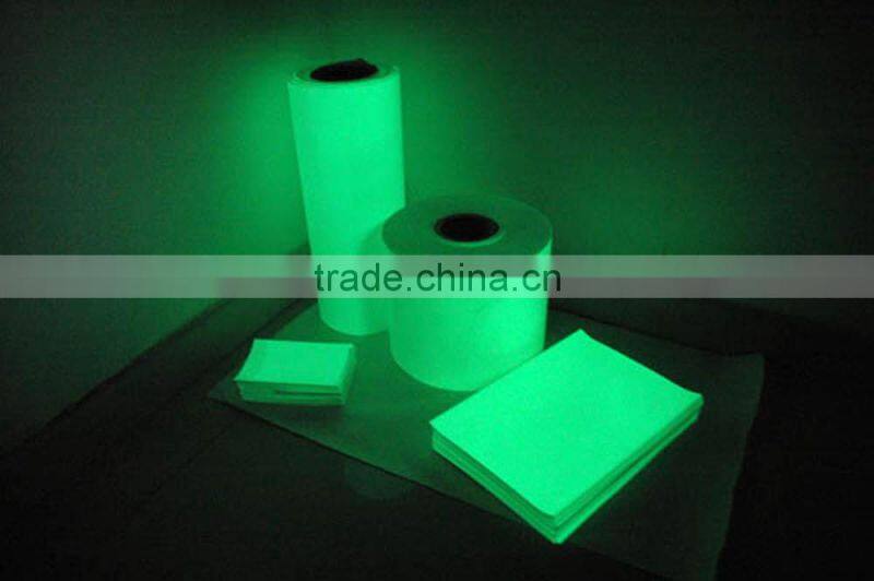 glow in dark sticker fluorescent sticker