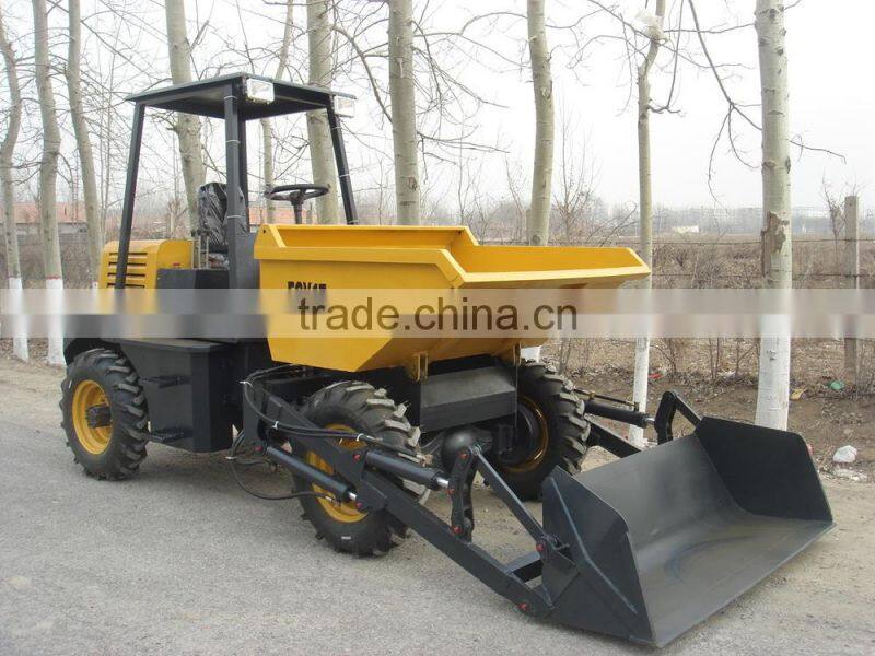 1.5 ton tipper, can be self loading, small site dumper
