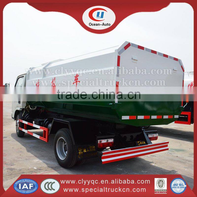 Dongfeng 4*2 mini hook lift system truck