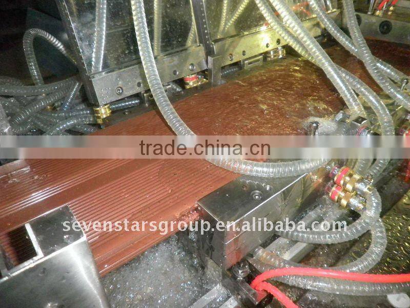 wood plastic profile making machine