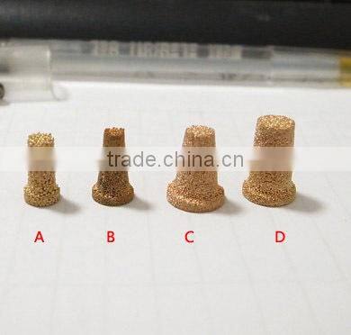 Micro bronze powder sintered porous bronze oil cone filter