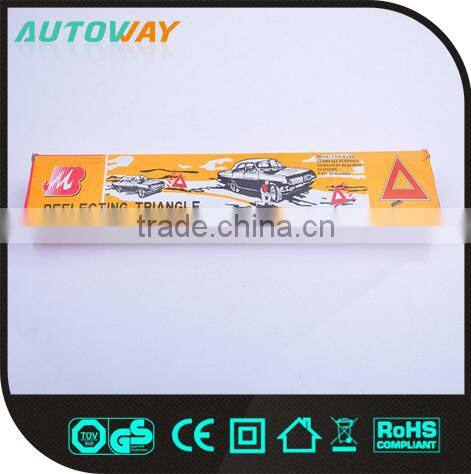 Plastic Traffic Safety Emergency Foldable Warning Triangle Labels