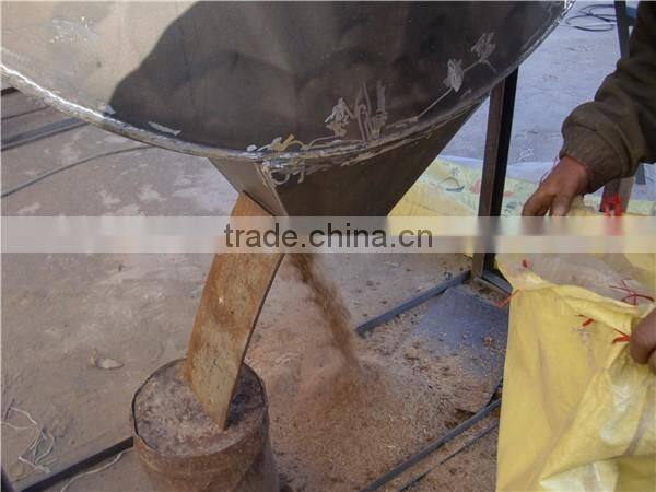 Widey use drying machine drying 6 ton wood chips and sawdust with 2.6 meter rotary dryer