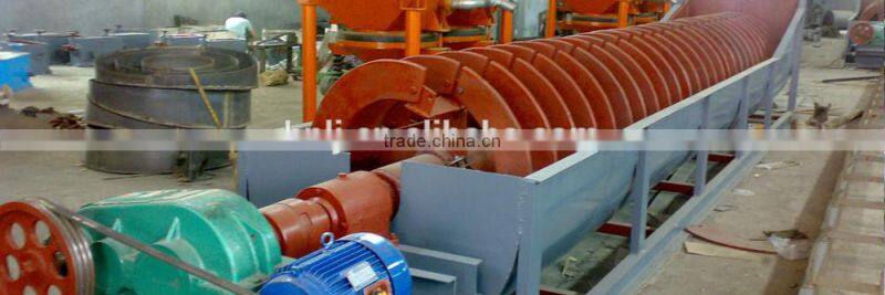 Beach sand spiral sand washer machine/spiral sand washing amchine with nice price