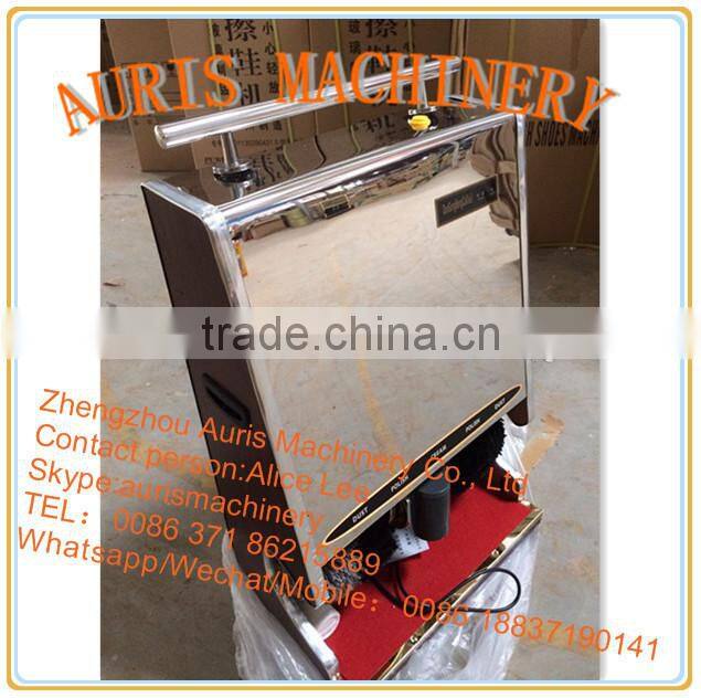 Automatic induction electric shoe polisher for hotel use