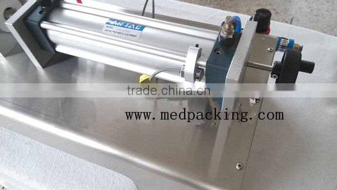 Small Scale Single Head Cream Pneumtic Filling Machine with 100-1000ml