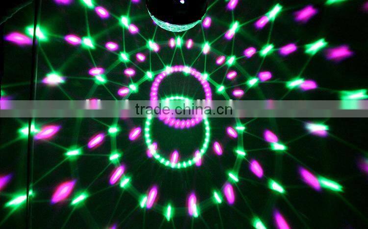 Sound control laser LED stage light color changing automatically stage light led star master