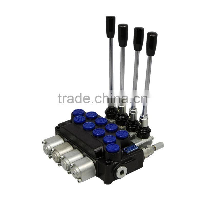 Mini loader multi-way valve