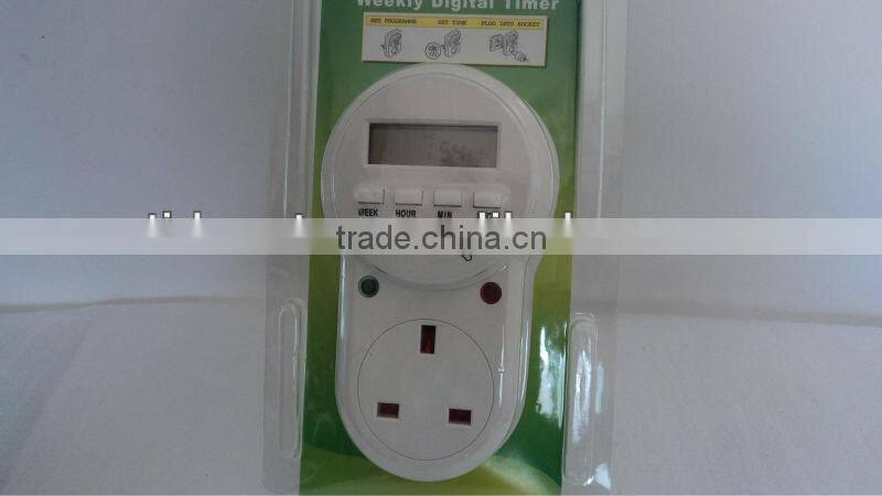 UK weekly digital lighting timer,grow light timer