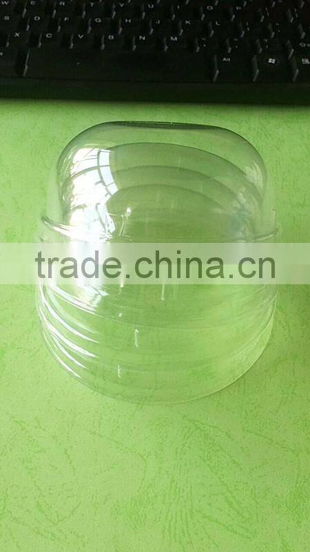 clear plastic dome lids for cups & bowls, custom order accept