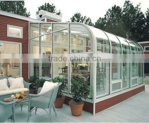 good sound and heat insulatio aluminum alloy and pvc windows and doors