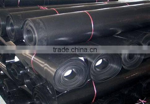 Black pe construction film