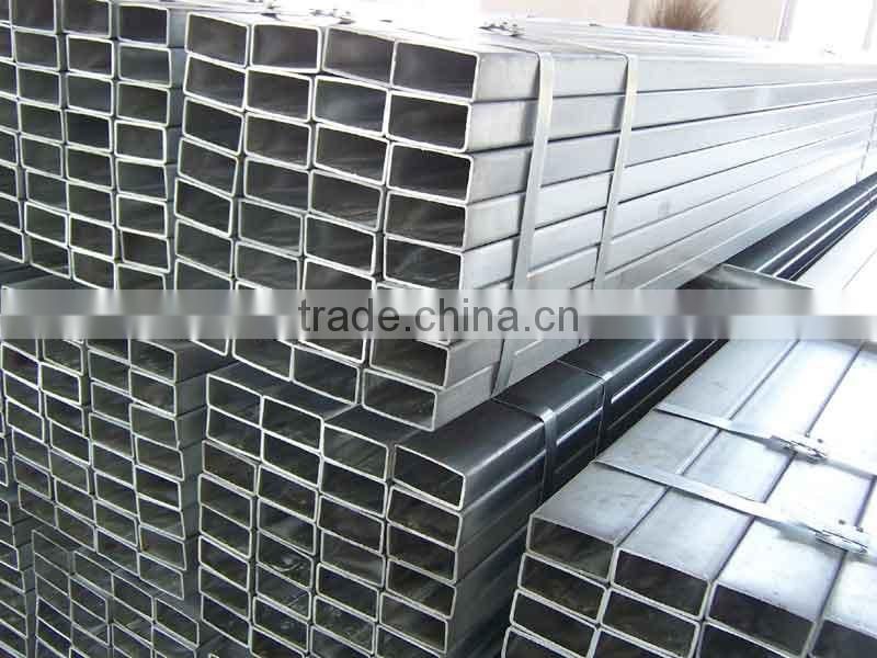 Tianjin Ss400 Rhs Welded Galvanized Rectangular Welding Pipe