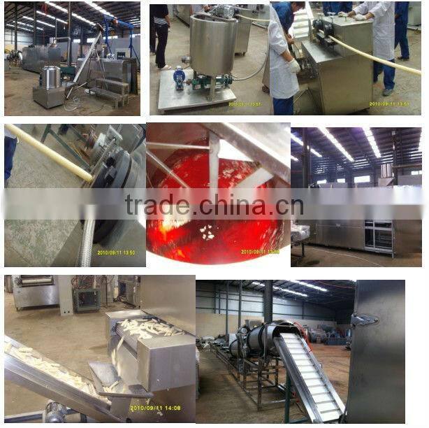 Automatic core-filling snack processing line/machinery with CE