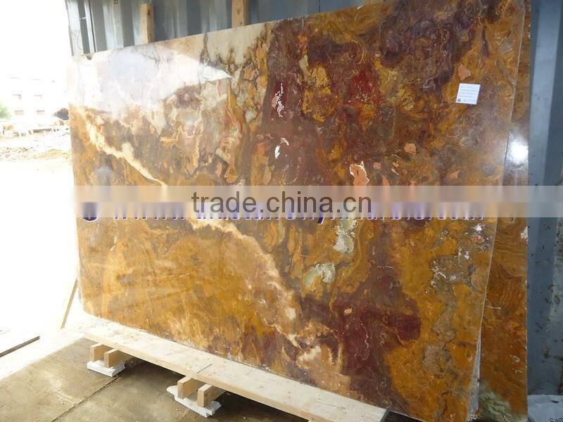 Best Quality Modern BROWN GOLDEN ONYX COUNTERTOPS